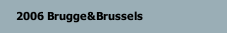 2006 Brugge&Brussels
